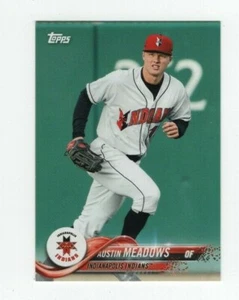 2018 TOPPS PRO DEBUT MINOR LEAGUE AUSTIN MEADOWS INDIANAPOLIS INDIANS #24 - Picture 1 of 3