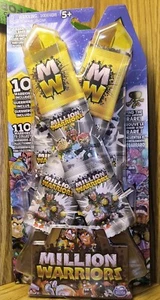 MILLION WARRIORS ( 10 Pack ) BLIND MINI FIGURE PACKS 1 Rare Guaranteed NEW - Picture 1 of 2