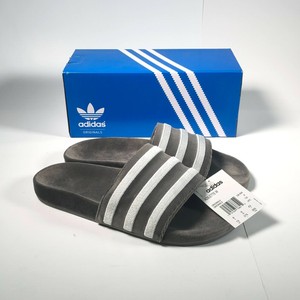 Las mejores ofertas en Adidas Sandalias Parte superior de cuero para mujeres  | eBay