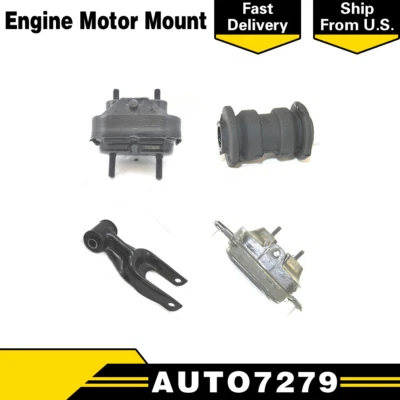 DEA Engine & Trans Mount conjunto de 4 serve 05-07 GRAND PRIX 3.8L Supercharge 4Spd - Imagem 1 de 4