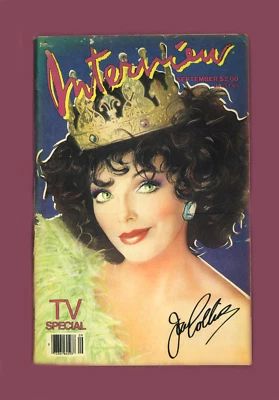 INTERVIEW-SEPTEMBER 1984-JOAN COLLINS-SUSAN LUCCI-NOLAN MILLER-JAMI GERTZ - Image 1 of 4