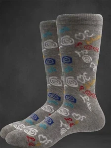 The Beatles Love Logo Official Unisex New Grey Socks UK Size 7-11 - Picture 1 of 3