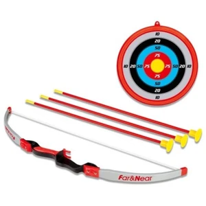 Archery Bow and Arrow Outdoor Deluxe Set Children's Garden Games Play Family - Picture 1 of 3