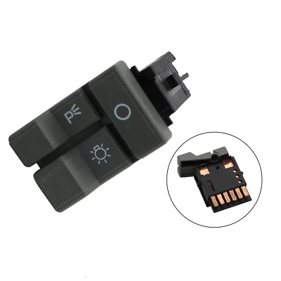 Headlight Parking Light Rocker Switch Gray New for Chevy GMC Pickup Truck - Image 1 of 4
