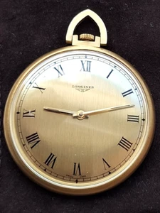 Orologio da tasca originale LONGINES in oro anni '70 - nuovo - - Imagen 1 de 14