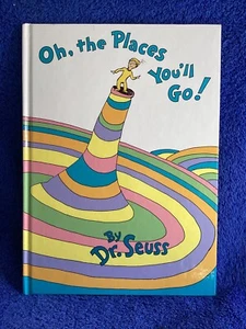 Vintage "Oh, The Places You’ll Go !"  By Dr. Seuss Hardcover. Random House N.Y. - Imagen 1 de 5