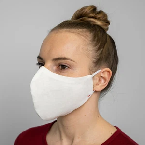100% Natural Linen Face Mask Handmade Protective Reusable and Washable - Picture 1 of 8