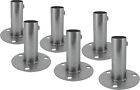 6 pc Canopy Footpad Fitting, 1-3/8 inch Diameter, Outdoor Canopies Party Tents