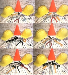 Kid's Birthday Party Decoration Accessories Props Construction Theme Lot - Picture 1 of 33