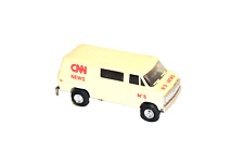 RTR HO 1:87 scale plastic vehicle Trident Chevy Van LETTERED FOR CNN NEWS BUILT