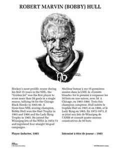 Bobby Hull Chicago Blackhawks 8x10 NHL Hall of Fame Legends Hockey Photo - Picture 1 of 1