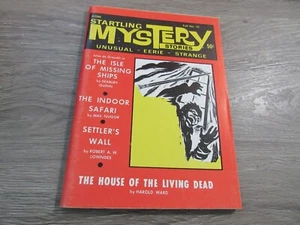STARTLING MYSTERY STORIES FALL # 10 PULP REPRINT DIGEST MAG V.FINLEY COVER ART - Foto 1 di 2