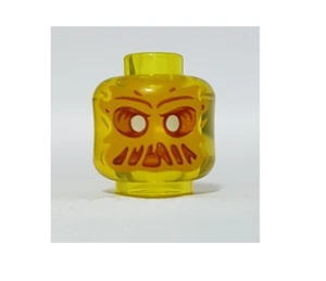 NUEVO LEGO | Cabeza de minifigura - Boca de limo transamarillo cara naranja (Waylon) - Imagen 1 de 1