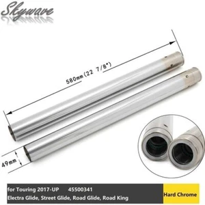 49mm 22 7/8" Inner Fork Tubes 45500341 for Harley Touring Road King Street Glide - Picture 1 of 11