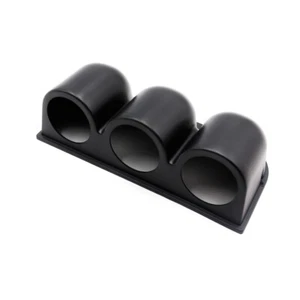 2'' 52mm Universal Black ABS 3 Triple Dash Gauge Meter Pod Car Auto Mount Holder - Picture 1 of 7
