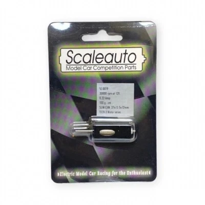 Scaleauto SC-0019 Slim-Can Motor Ø1.5mm Motorwelle 30000rpm @ 12V