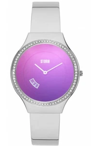 Storm CODY Crystal Purple Ring of Swarovski stones Women's Watch 47373P - Picture 1 of 2
