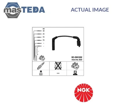 6020 IGNITION CABLE SET LEADS KIT NGK FOR CHEVROLET MATIZ,AVEO,KALOS,SPARK - Image 1 of 4