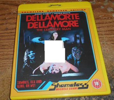 DELLAMORTE DELLAMORE (CEMETERY MAN) 1993 BLU-RAY/SHAMELESS REGION FREE/NUMBERED! - Image 1 of 3