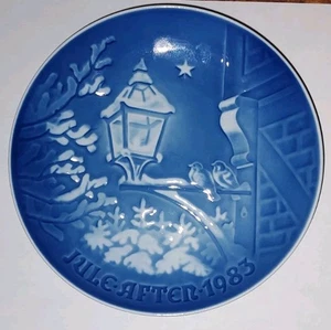 1983 Bing & Grondahl B&G Christmas Plate “Jule Aften” Denmark Porcelain VTG - Picture 1 of 3