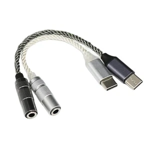 Type C to 3.5mm Female Sound Connectors Wear Resistant for Smartphone Music - Picture 1 of 10
