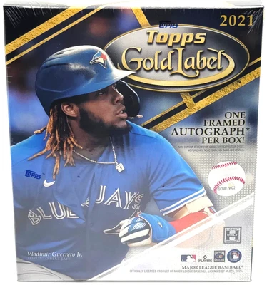 2021 Topps Gold Label Hobby Box - Sealed - Autograph - Image 1 of 4