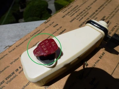 GE VR RPX VRII LONG Selector KNOB Button General Electric Cartridge GARRARD RPJ  - Image 1 of 4