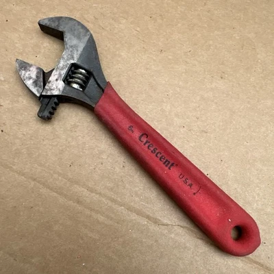 Crescent 6" Black Oxide Adjustable Wrench w/ Cushion Grip Made In USA - Image 1 of 4