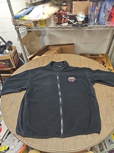 Hershey Bears AHL Bear Swipe Logo Dunbrooke Fleece Jacket - Picture 1 of 8