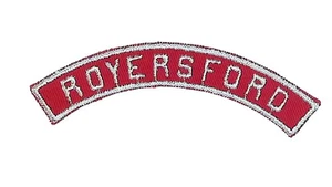 ROYERSFORD RWS Red & White Community Strip Boy Scout - Picture 1 of 2