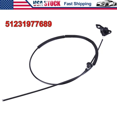 Hood Latch Release Cable for 1992-1999 BMW E36 Coupe 318is 323is 325is 328is M3 Foto 1 de 4