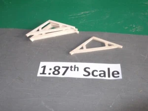 Holz Modell LKW Ladung Maßstab 1:87 7,5m Dachstuhl (x4) - Bild 1 von 2
