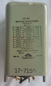 VINTAGE TRIAD UNITARD HS-66 INPUT TRANSFORMER - Picture 1 of 2