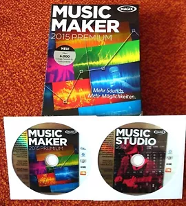 Magix Music Maker 2015 Premium + Musikstudio 2015 - Bild 1 von 3