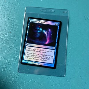 1x FOIL Trapfinder's Trick ZEN Zendikar #073 MTG Magic English NM/Unplay C card - Picture 1 of 2