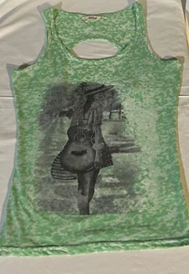 Admiral Sportswear Women’s Size L Music Graphic Tank Top - Picture 1 of 8