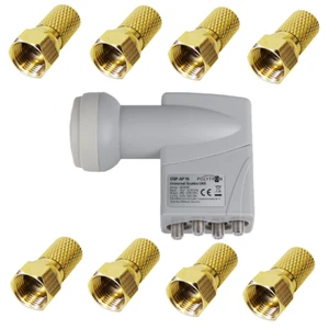 HDTV LNB Polytron Digital QUATTRO 0,1dB LNB für Multischalter Wetterschutz - Bild 1 von 3
