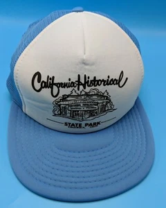 CALIFORNIA HISTORICAL STATE PARK / COLUMBIA, CA vintage blue cap / hat - Picture 1 of 8