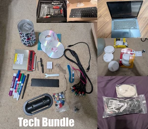 Tech & Computer Part Bundle + Office Supplies: Working, Broken, Assorted, Read - Bild 1 von 14