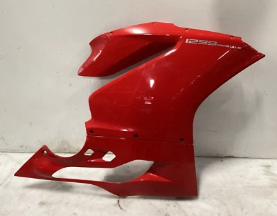 Ducati Panigale 15-17 1299 S R RIGHT SIDE FAIRING PLASTIC COWL COWLING PANEL OEM - Image 1 of 4