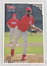 2006 Philadelphia Phillies Team Issue 2nd Edition Photo Card-Tom Gordon