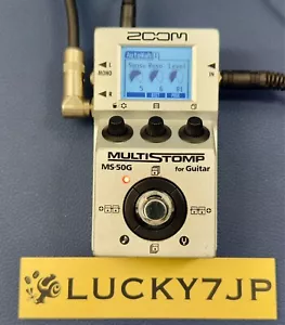 Pedal de efectos para guitarra ZOOM MS-50G MultiStomp, pedal único usado envío gratuito - Imagen 1 de 7