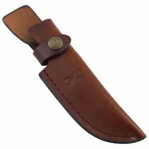 Vaina de cuero Ontario se adapta a RAT 3 cuchillo de hoja fija cuero marrón - Imagen 1 de 3