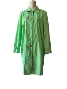 Gabardina para mujer Lauren Ralph Lauren lima talla Lg nueva sin etiquetas - Imagen 1 de 4