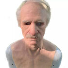 Latex Old Man Mask Male Disguise Realistic Masks Cosplay Prop Halloween Adult