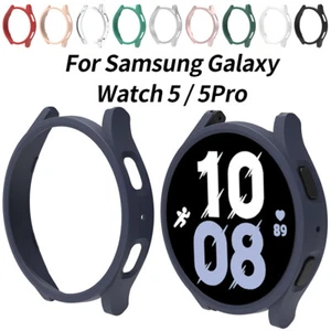 Case For Samsung Galaxy Watch 5 Pro 45mm Shell PC Hard Screen Protector - Picture 1 of 20