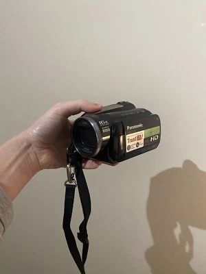 Panasonic HDC-SD20 Full HD SD Card Camcorder Camera Black Tested Working - Image 1 of 4