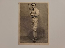 Cap Anson 1874 Philadelphia Athletics Baseball Panel