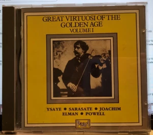 Great Virtuosi Of The Golden Age, Vol. 1: Violin - CD - RARE - Bild 1 von 4