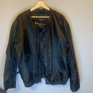 Xelement Jacket Men XXL Black Full Zip Nylon Zip-Out Liner Motorcycle Waterproof - Picture 1 of 18